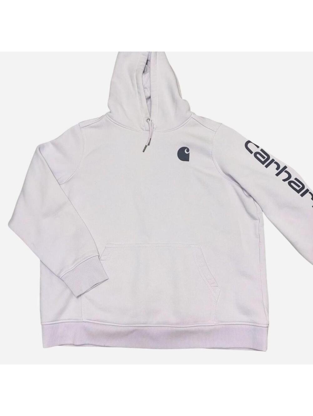Carhartt Men's Pink and Purple Hoody